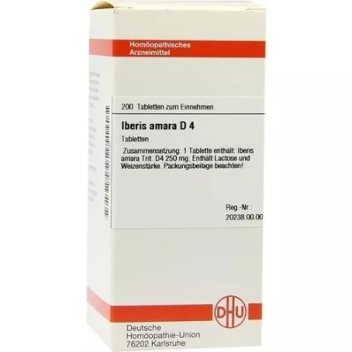 IBERIS AMARA D 4 tablets, 200 pcs
