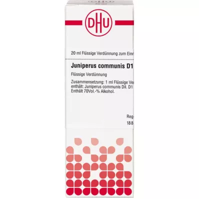 JUNIPERUS COMMUNIS D 1 Dilution, 20mL JUNIPERUS COMMUNIS D 1 Dilution, 20mL