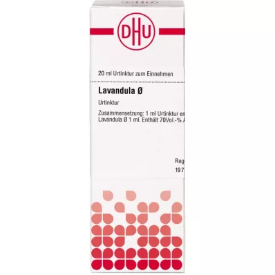 LAVANDULA Mother tincture, 20 ml