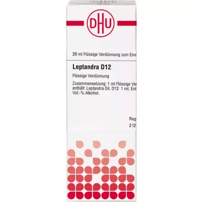 LEPTANDRA D12 Dilution, 20mL