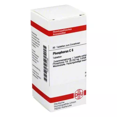 PHOSPHORUS C 6 Tablets, 80 Capsules PHOSPHORUS C 6 Tablets, 80 Capsules
