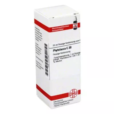PHYTOLACCA C 30 Dilution, 20 ml