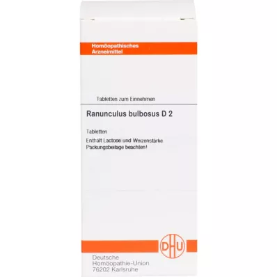 RANUNCULUS BULBOSUS D 2 tablets, 80 pcs RANUNCULUS BULBOSUS D 2 tablets, 80 pcs
