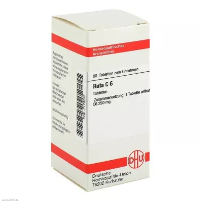 RUTA C 6 tablets, 80 pcs