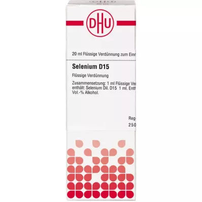 SELENIUM D 15 Dilution, 20mL SELENIUM D 15 Dilution, 20mL