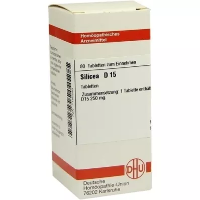 SILICEA D 15 tablets, 80 pcs SILICEA D 15 tablets, 80 pcs