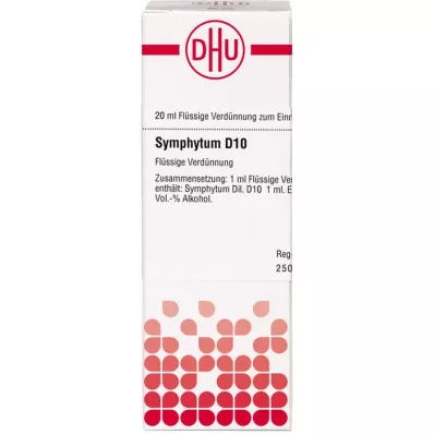 SYMPHYTUM D 10 Dilution, 20 ml SYMPHYTUM D 10 Dilution, 20 ml