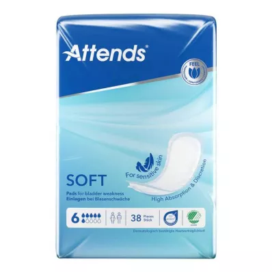 ATTENDS Soft 6, 38 pieces