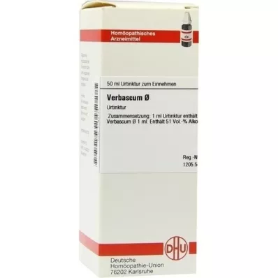 VERBASCUM Mother tincture, 50 ml