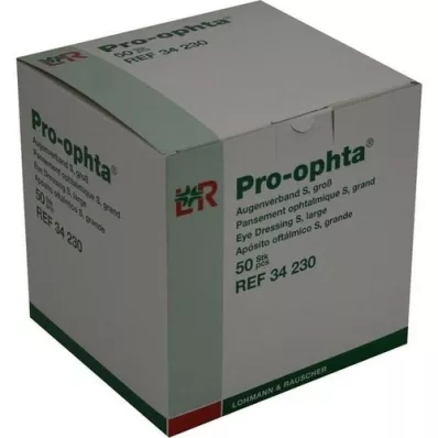 PRO-OPHTA Augenverband S groß, 50 St