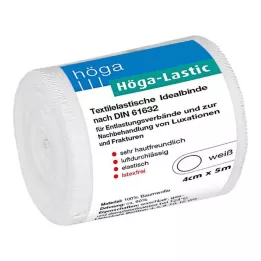 HÖGA-LASTIC Ideal bandage 4 cmx5 m with cellophane, 1 piece