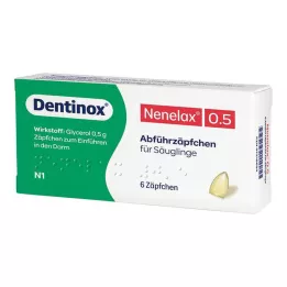 NENE LAX 0.5 Suppos.f.Infant, 6 pcs