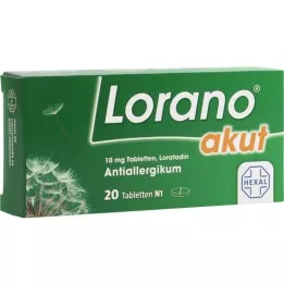 LORANO akut Tabletten, 20 St