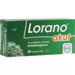 LORANO akut Tabletten, 50 St