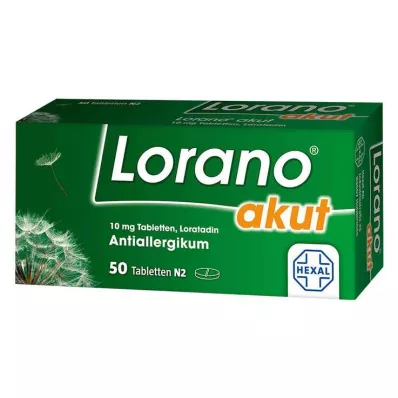 LORANO acute tablets, 50 pcs