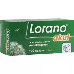LORANO akut Tabletten, 100 St