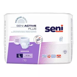 SENI Active plus incontinence slip once l, 10 pcs