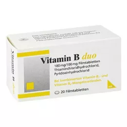 VITAMIN B DUO film -coated tablets, 20 pcs