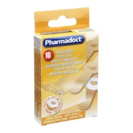 Corn ring plasters, 10 pcs