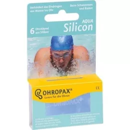 OHROPAX Silicon Aqua, 6 τεμ