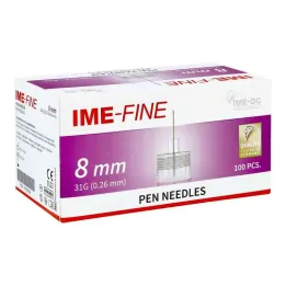 Ime Fine Universal 31g/8mm Pen Cannulas (100 pieces)