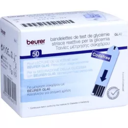 BEURER GL40 Blutzuckle test strip, 50 pcs