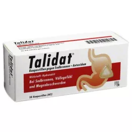 TALIDAT Chewing pastilles against heartburn, 50 pcs
