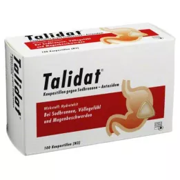 TALIDAT Chewing pastilles against heartburn, 100 pcs
