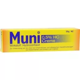 MUNI 0.5% HC Creme, 30 g