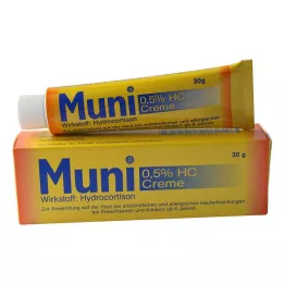 MUNI 0.5% HC Cream, 30 g