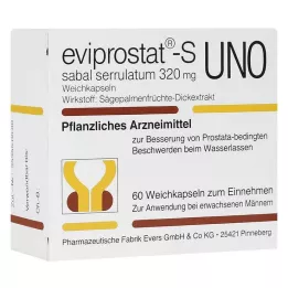 EVIPROSTAT-S sabal serrulatum 320 uno capsules, 60 pcs