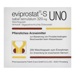 EVIPROSTAT-S sabal serrulatum 320 uno capsules, 200 pcs