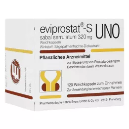 EVIPROSTAT-S sabal serrulatum 320 uno capsules, 120 pcs
