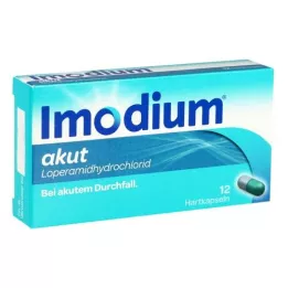 IMODIUM Acute hard capsules, 12 pcs