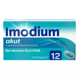 IMODIUM acute hard capsules, 12 pcs