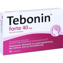 TEBONIN forte 40 mg επικαλυμμένα με λεπτό υμένιο δισκία, 60 τεμ