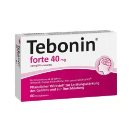 TEBONIN forte 40 mg film-coated tablets, 60 pcs