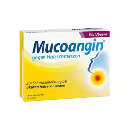 MUCOANGIN Wild Berry 20 mg Lozenges, 18 pcs