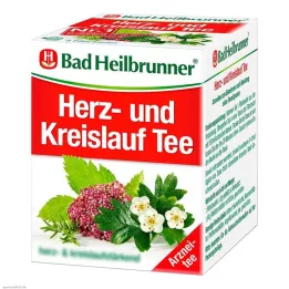BAD HEILBRUNNER Heart and Circulation Tea N Fbtl., 8X1.5 g