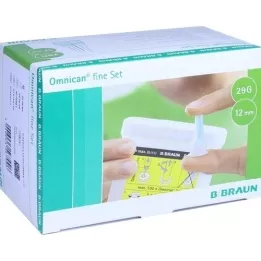 OMNICAN fine set pen cannula 0.33x12 mm a 100 pieces, 1 p