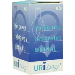 URIBAG Urine bottle foldable for men, 1 pcs