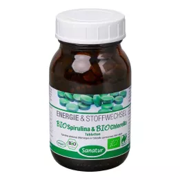 BIOSPIRULINA &amp; Biochlorella 2in1 tablets, 250 pcs