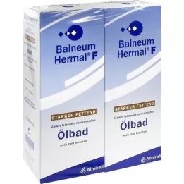 BALNEUM Hermal F flüssiger Badezusatz, 2X500 ml