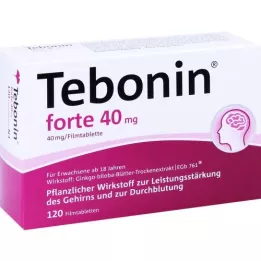 TEBONIN Forte 40 mg film -coated tablets, 120 pcs
