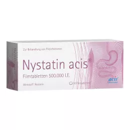 NYSTATIN acis film-coated tablets, 50 pcs