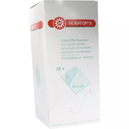 NOBATOP 8 compresses 5x5 cm sterile, 25x5 pcs
