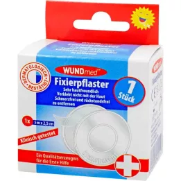 FIXIERPFLASTER 2.5 cmx5 m transparent, 1 piece