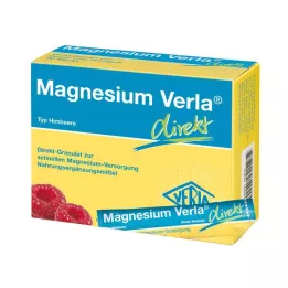 MAGNESIUM VERLA direct granules raspberry, 30 pcs