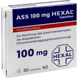 ASS 100 Tablettes HEXAL , 50 pc