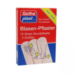 GOTHAPLAST Skin blister plasters, 10 pcs